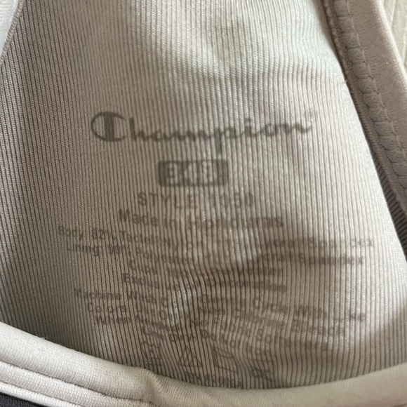 Champion gray sports bra- size 34b - Picture 3 of 3